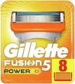 Gillette Fusion 5 Power – Ersatzklingen für Männer – 8er Pack