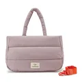 LES VISIONNAIRES Unio Cortina Schultertasche 47cm #LVN-UNIOCORTINA (dirty rose)