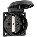 ABL Sursum 1561000 Einbau-Steckdose IP54 Schwarz