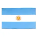AZ FLAG - Flagge Argentinien - 250x150 cm - Argentinische Große Fahne 100% Polyester mit Messing-Ösen - 300g