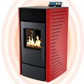 Pelletofen Pelletheizung Pelletkamin 11kW bis 220m³ Pellet Kaminofen Heizung