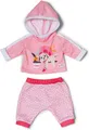 Zapf 837313 BABY born Jogging Anzug Hund mit Hoodie NEUHEIT 2025 OVP+