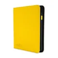 Vault X 12 XL-Taschen-Trading-Kartenordner mit Reißverschluss, 624 Karten, Premium Exo-Tec-Albummaterial, 26 seitlich ladbare Seiten, Sammelordner für Sammelkartenspiele, Sportkarten, TCG (Gelb)