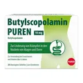 Butylscopolamin PUREN 10 mg 20 überzogene Tabletten bei Bauchkrämpfen - krampflösender Wirkstoff, schnelle Wirkung, gezielte Entspannung, für Magen & Darm, ab 6 Jahren