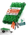 CargoVA Anhängernetz 3x4M DEKRA Geprüft  Ladungssicherungsnetz mit Gummiseil ...