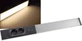 ChiliTec LED Unterbauleuchte 'Arusha' schwarz USB C PD, 60cm, Licht warmweiß