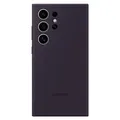 Original Samsung Silicone Case Cover EF-PS928 für Galaxy S24 Ultra Dark Violet