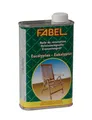 Holzöl Pflegeöl Holz farblos Möbelöl von FABEL für Eukalyptus Gartenmöbel, 500ml