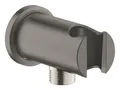 GROHE Vitalio, Wandanschlussbogen mit Duschkopf Halterung (Standardanschluss 1/2", passend für alle Standard Duschbrausen, langlebige Oberfläche, Wandmontage), anthrazit, 26658AL0