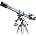 Skywatcher Evostar-90 (EQ-2) (90 mm (3.5 inch), f/900) refractor telescope silver (SK909EQ2)