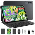 VekfulPC T60 Pro 13.4" Android 15 Set Tablet, 24GB(8+16) RAM 256GB ROM+2TB TF, 10000 mAh Akku/2K Display/120Hz/5G WiFi/Gemini AI 2.0/16MP Kamera - Grau