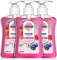 Sagrotan Handseife Brombeere und Waldfrüchte – Hygienische Flüssigseife