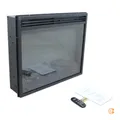 BALDERIA Elektrokamin Kaminofen Elektroheizung 2000 W Weiß SIEHE TEXT/FOTO59