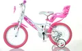 16 Zoll Kinderfahrrad Mädchenfahrrad Dino Bikes 164RN