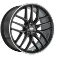 BBS Cc-r Black Matt 9x19 ET 37 5/112 Alufelge Schwarz