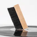 Antistatische Bürste für Vinyl-Platten aus Holz