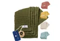 Babydecke Babydecke Musselin Kuscheldecke Puckdecke Baby & Neugeborene, Nordic Coast Company, Musselindecke Oliv Premium Qualität 100% Baumwolle Schadstoff geprüft