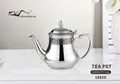 Orientalische Teekanne Caykanne Berrad Sahara 0,8 L Edelstahl Induktion geeignet