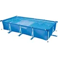 Gre - Intex Frame Swimming Pool Set Serie 'family Iv', Blau, 450 X 220 X 84 Cm