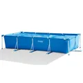 Intex Frame Swimming Pool Set Serie "Family IV", blau, 450 x 220 x 84 cm
