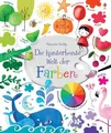 Die kunterbunte Welt der Farben mit Farbkreis Rad und Folienseite