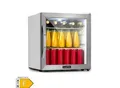 Beersafe L Crystal White Kühlschrank 47 Ltr 2 Böden Glastür Edelstahl