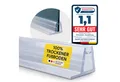 tktrading24 Duschdichtung PVC Ersatzdichtung Duschkabine TYP-4 2m Glas: 4-10mm Lippe: 10-28mm, L: 200 cm