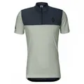 Scott Endurance LT Fahrradtrikot kurzarm grau/blau 2026 XXL (58) Herren