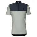 Scott Endurance LT Kurzarmtrikot für Herren spray grey/dark blue XXL