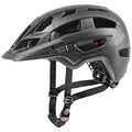 uvex Finale 2.0 Tocsen - sicherer MTB-Helm für Damen und Herren - inkl. Tocsen-Sturzsensor - individuelle Größenanpassung - Black matt - 52-57 cm