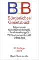 Fachbuch Bürgerliches Gesetzbuch mit Allgemeinem Gleichbehandlungsgesetz, Produ diverse