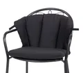 KETTtex Auflage für Royal Garden MWH Sessel Elegance 2399 anthrazit wasserabweisend lichtecht
