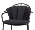 KETTtex Polsterauflage für Royal Garden MWH Sessel Elegance 2399 anthrazit wasserabweisend, (1 St)