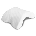Sleezzz Ergonomisches Seitenschläferkissen mit Armauflage, 26 x 30 x 12 cm, Cooling-Effekt, Unterstützung für Nacken und Rücken