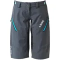 DIRTLEJ Bike Shorts Trailscout Waterproof Ladies steel blue / turq XS