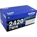 2 Brother Toner TN-2420TWIN Doppelpack schwarz