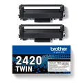 Original Brother TN2420TWIN Toner schwarz TN-2420TWIN