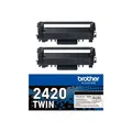 Original Brother TN-2420TWIN Toner Multipack Schwarz