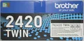 Brother TN-2420TWIN Original Toner Schwarz Doppelpack 2x TN2420 Neu