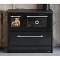 Küchenofen Holzherd 701-G Omega schwarz, rechte Version - 9,18 kW - Schwarz