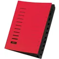 Pagna 40059-01 Ordnungsmappe, 12-teilig, 1-12, rot, 3 Stück