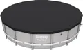 Bestway Flowclear Pool Abdeckplane Rund Ø 488 cm UV-Beständig Blau