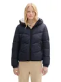 TOM TAILOR Denim Steppjacke mit Kapuze