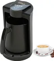 Zilan Single Coffee Maker Mokkakocher Kleine Kaffeemaschine 1-4 Tassen Mokka Kaffeemaschine