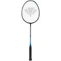 Carlton Unisex – Erwachsene Powerblade Ex 400 Badminton Schläger, Black/Fluor Cyan, One Size