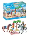 PLAYMOBIL Horses of Waterfall 71470 Reitausflug an den Strand mit Amelia und Ben ab 5 Jahren