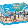 PLAYMOBIL 71470 Reitausflug an den Strand mit Amelia und Ben
