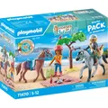 PLAYMOBIL 71470 Reitausflug an den Strand mit Amelia und Ben