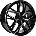 GMP Lunica black glossy 7.5x19 ET45 - LK5/112 ML66.6 Alufelge schwarz