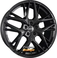 4x GMP ITALIA LUNICA Glossy Black 7,5x19 ET45 5x112